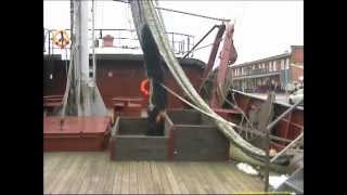 Museumsschiff museum ship FMS quotGERAquot Bremerhaven letzter dt Seitentrawler German side trawler [upl. by Idas]