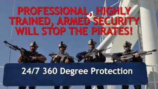 Stopping Somali Pirates w 50 CAL Maritime Security Protecting Vessels [upl. by Bowyer74]