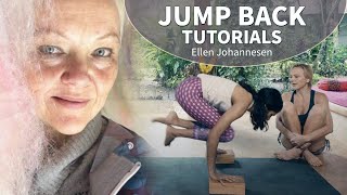 Jump Back Tutorial l Ashtanga Vinyasa l Ellen Johannesen [upl. by Jeminah]