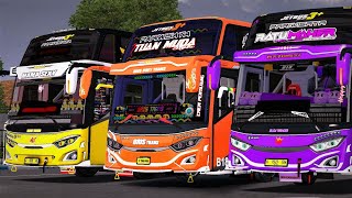 BAGIBAGI  3 MOD BUS JB3 ️FULL STROBO amp ANIMASI SUPER DETAIL TERBARU 2022  MOD BUSSID [upl. by Keligot]