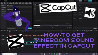 How to get a Vine Boom sound effect in CapCut Pc [upl. by Affra]