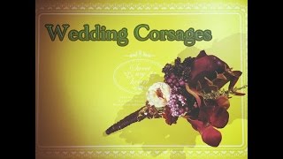 水魚 ♕ 婚禮小手作 之 教你自製襟花 How to make a wedding corsages by cheaper way [upl. by Connett]