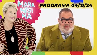 MAÑANÍSIMA  PROGRAMA 041124  SE PROFUNDIZA LA INTERNA FAMILIAR DE LANATA MUY CERCA DEL ALTA [upl. by Ewold]