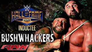 The Bushwhackers are announced for the WWE Hall of Fame Class of 2015 Raw February 23 2015 [upl. by Kuster]