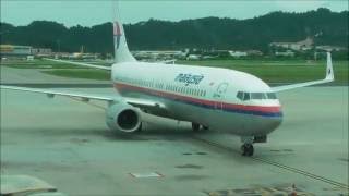 1962016 Malaysia Airlines MH1149 Ride [upl. by Tiffy]