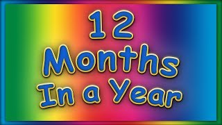 Months of the Year Song  ABC Baby Songs  Learn Months of Year [upl. by Evod]