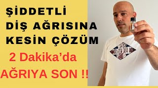 Şiddetli Diş Ağrısı Nasıl Geçer  2 dk da Diş Ağrısına Kesin Çözüm [upl. by Annoya]