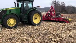 Pottinger Terradisc 6001T with rubber packer roller [upl. by Rankin]