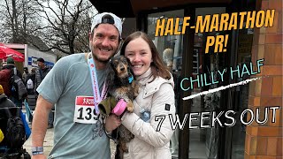 I PRd My HalfMarathon Race Video [upl. by Ardys579]