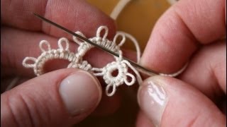 Needle Tatting  Best Needle Tatting Tip Katys secret quotspecial stepquot by RustiKate [upl. by Dinsmore953]