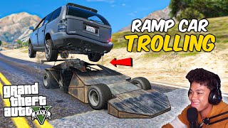 quotRAMP CARquot TROLLING sa GTA 5 PLAYERS  Billionaire City RP [upl. by Hoes668]