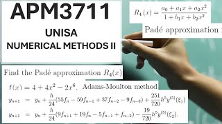 APM3711UNISANumerical MethodsShooting Method Power Method  Euler Method  Interpolation Formula [upl. by Agathy]