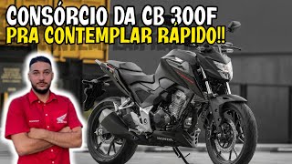 CONSÓRCIO HONDA CB 300F TWISTER 2023 Consórcio Pra Contemplar Rápido [upl. by Robinette]