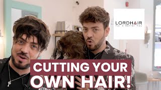 Haircut Tutorial for Hair System Wearers How I Cut and Style My Hair System  Lordhair [upl. by Fidele]