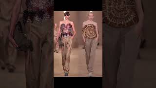 Balmain 2024 balmain fashion runway supermodels runwaymoments runwayshowcase [upl. by Ecnarwal]