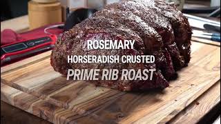 How to Cook Perfect Rosemary Horseradish Crusted Prime Rib Roast [upl. by Marra]