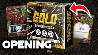 OPENING THE NEW TOPPS GOLD 2324 SOCCER [upl. by Esinwahs]