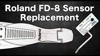 Roland FD8 sensor replacement [upl. by Inaffyt638]