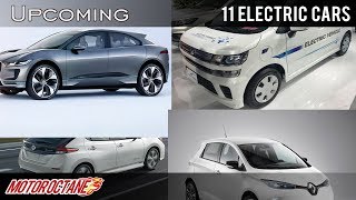 11 Electric cars coming to India 2019  Hindi  MotorOctane [upl. by Eve749]