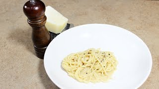 SPAGHETTI CACIO E PEPE RICETTA ORIGINALE ROMANA  FoodVlogger [upl. by Acillegna]