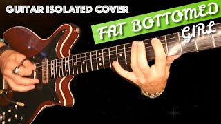 Fat bottomed girl guitar isolated cover Queen [upl. by Eimmij330]