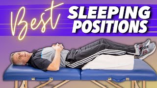 Best Sleeping Position for Back Pain Sciatica amp Leg Pain Great Tips [upl. by Yecniuq]