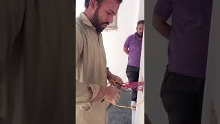 How to install electrical wiring in a new house  electric shorts homedecor viral Trending [upl. by Esinyl]