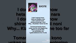 EXCITE full song [upl. by Ayinat]