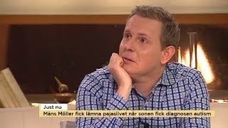 Måns Möller om livet som pappa till ett autistiskt barn  Nyhetsmorgon TV4 [upl. by Iggep539]