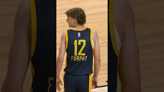 Rookie Johnny Furphy Micd Up for Summer League Game Against Denver  Indiana Fever [upl. by Euqor]