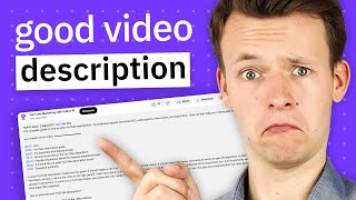 How to Write a YouTube Description Tips and Examples [upl. by Chung605]