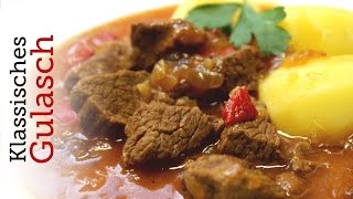 Rezept  Gulasch Red Kitchen  Folge 144 [upl. by Marou]