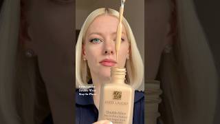 How to Apply Estee Lauder Double Wear Without Looking Cakey shorts foundation estéelauder [upl. by Pris]