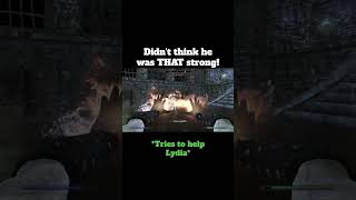 Alright guess I didnt need that save anyway skyrim gaming funnygameplay [upl. by Indira]