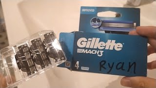 Great Replacement Razor Blades  Gillette Mach3 Razor Blades Review [upl. by Ymaral]