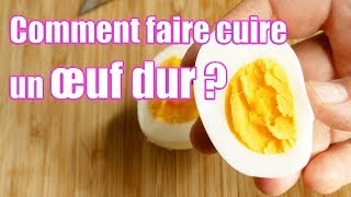 Comment faire cuire un oeuf dur  🥚 ASTUCE  Les bases en cuisine 👩‍🍳 [upl. by Calen861]