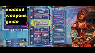 How to make modded weapons in Borderlands2 [upl. by Patt]