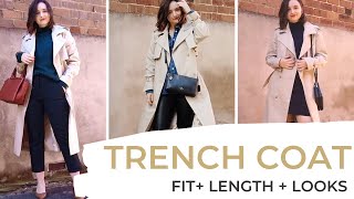 How Should A Trench Coat Fit A Woman  Winter Outfit Inspiration [upl. by Gilson681]