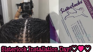 Sisterlock Installation Day  Sisterlock Journey SimplyMarchee [upl. by Kaliski256]