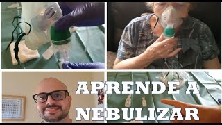 Aprende a Nebulizar y preparar Nebulización [upl. by Niad941]