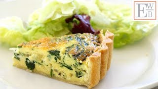 Beths Foolproof Spinach Quiche Recipe [upl. by Galliett]