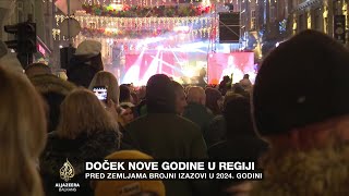 Doček Nove godine u regiji Brojni izazovi u 2024 [upl. by Annej145]