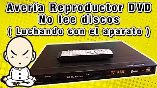 Avería de un Reproductor de DVD Boston  No lee discos [upl. by Yannodrahc]