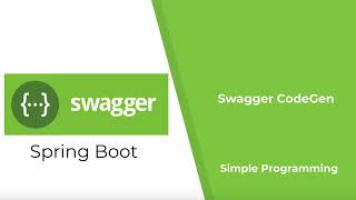 Spring boot Swagger CodeGen [upl. by Htiekel]