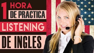 Más de 1 Hora Práctica de Listening en Inglés  Aprende Comprensión de Inglés Listening [upl. by Magdaia134]