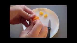 How To Peel A Kumquat [upl. by Leid]