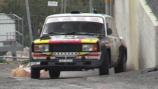 Ladas on fire at Rally Legend  Always Sideways Show amp Jumps Lada VFTS 2101 amp 2107 [upl. by Nyledam]