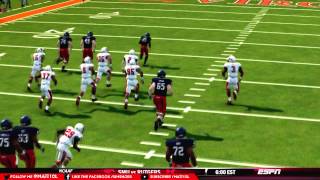 NCAA 14 Operation Sports Sliders  CPU OL Blocking [upl. by Eilasor]