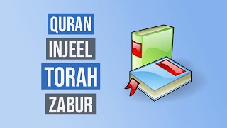 Belief in GODs BOOKS┇Holy Books of Islam ┇Quran Koran Injeel Bible Torah and Zabur Zaboor [upl. by Ahron]