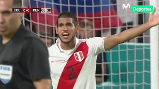 Perú vs Colombia 01  RESUMEN y GOL del partido [upl. by Asihtal343]